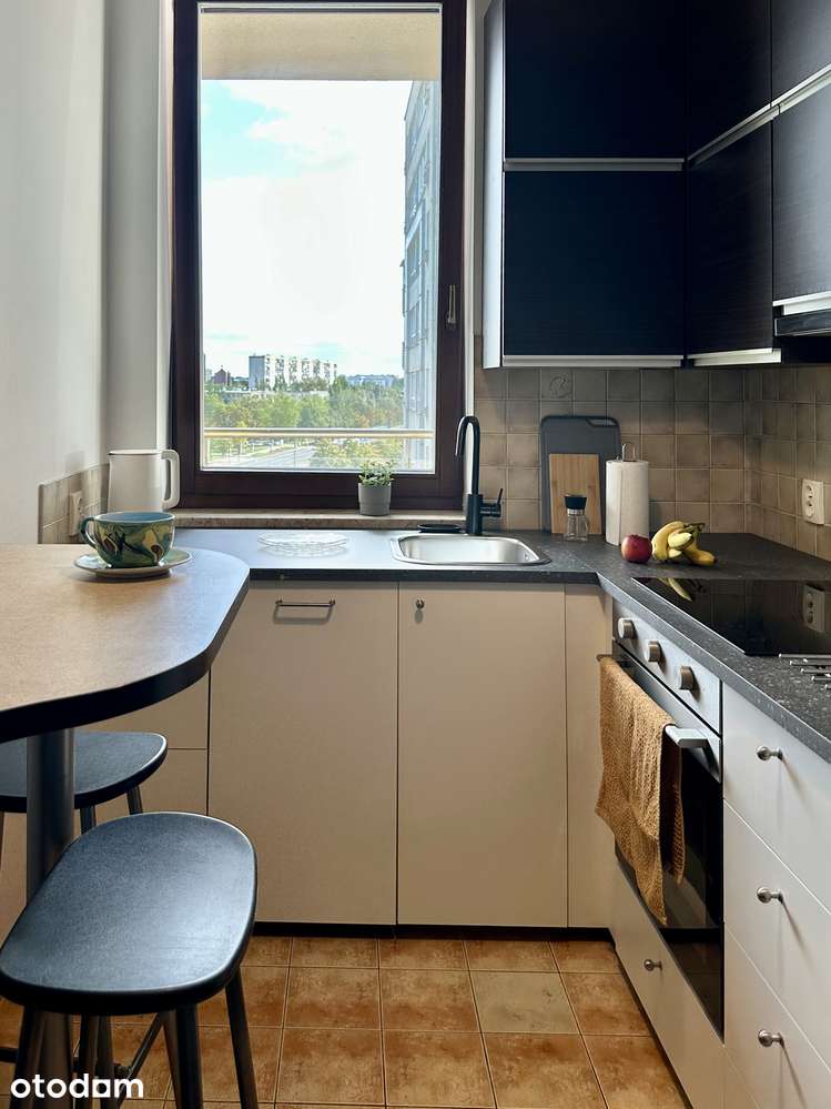 Słoneczne 3-pok. mieszkanie 58m² | Stegny | winda, balkon, miej. park.