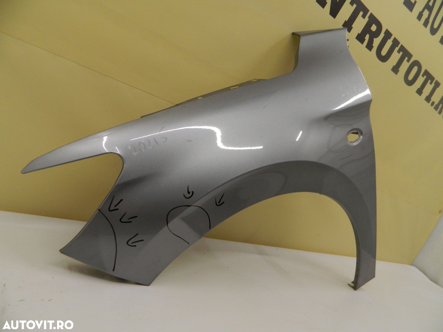 Aripa stanga fata Peugeot 301, 2013, 2014, 2015, 2016, 2017. - 3