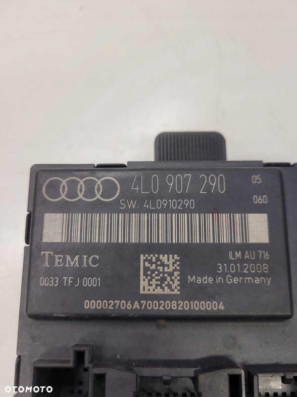 STEROWNIK MODUŁ DRZWI AUDI Q7 4L 4L0907290 - 2