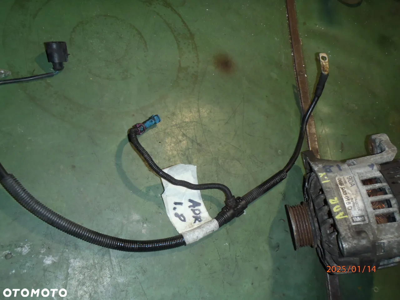 wiązka instalacja kostka Alternatora 1.6 1.8 T VW Passat B5 Audi A4 B5 A6 C5 c4 silnik adr - 6