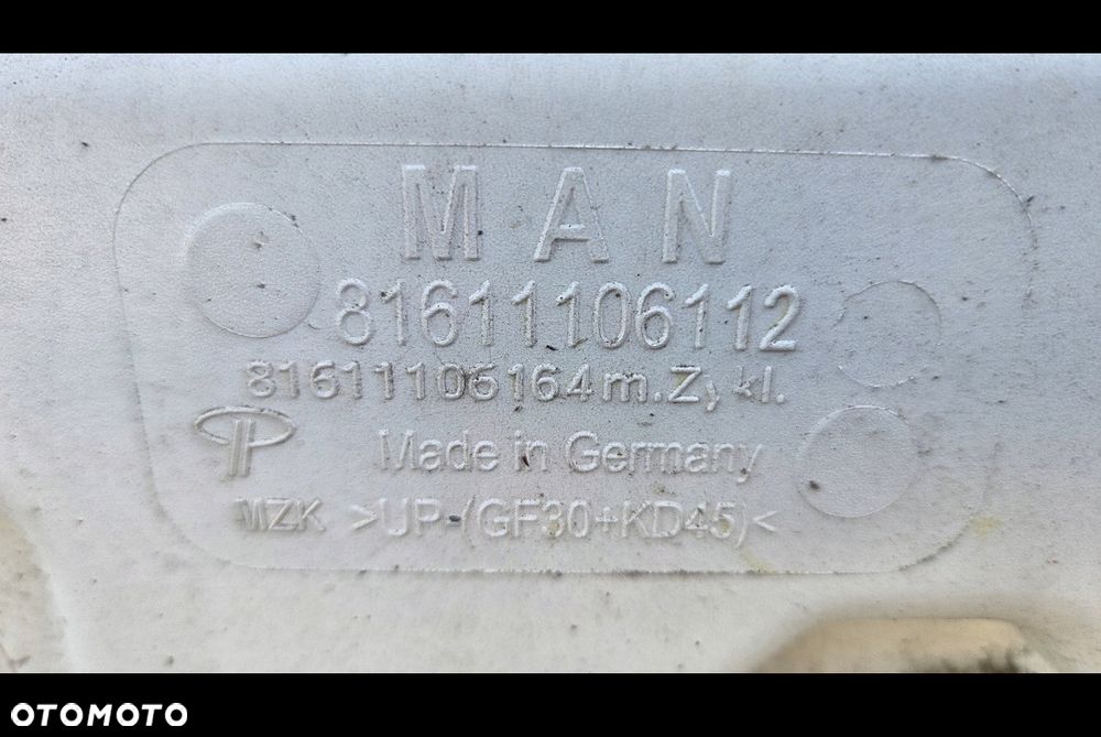 maska kabiny atrapa chłodnicy grill owiewka zamek man tg3 tgx 81611106112 - 4