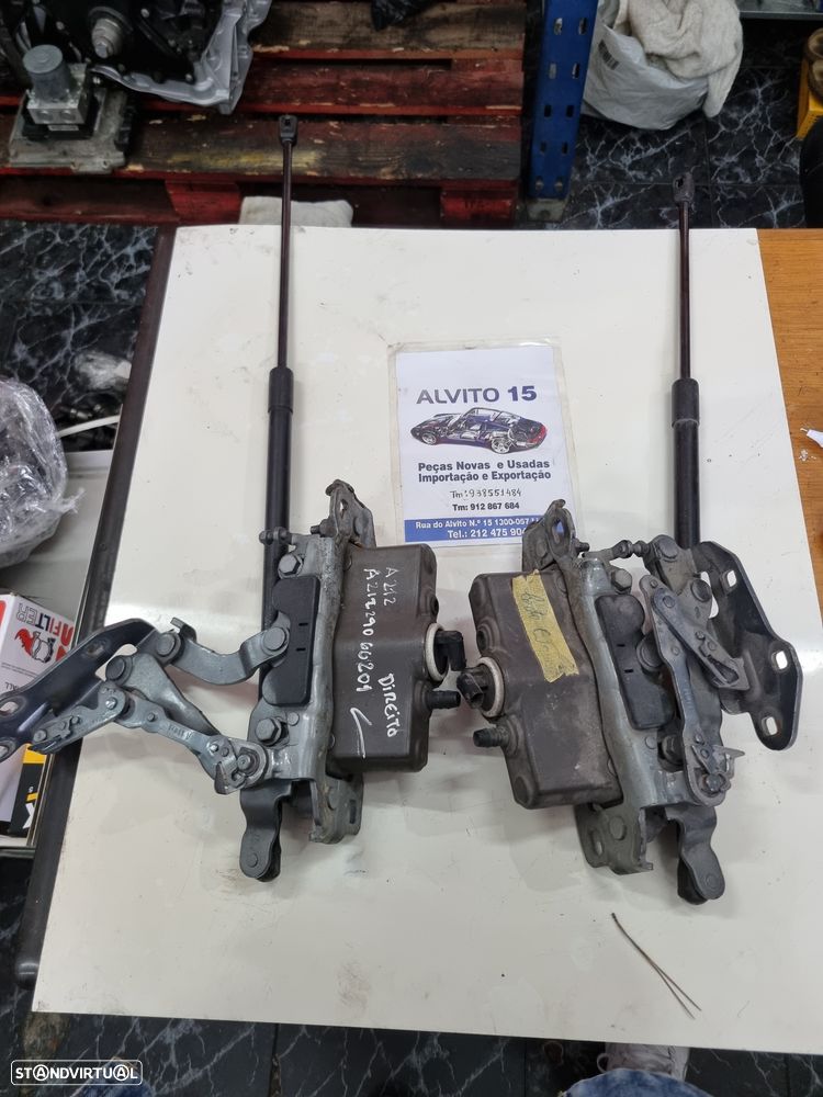 Airbag do capo  - pirotécnico - sensor de colisão  Mercedes Benz E class  - esquerdo - direito   ref: A2229066301 / A22229066301 - 1