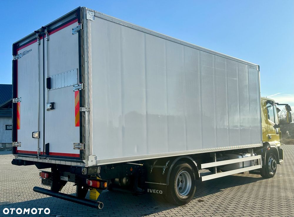 Iveco EUROCARGO 160-280 / CHŁODNIA / 6.1 M DŁUGOŚCI / 15 EUROPALET / AUTOMAT / SYPIALKA / NISKI PRZEBIEG / 16 TON DMC / CARRIER SPALINOWO - ELEKTRYCZNY / 2018 ROK - 3