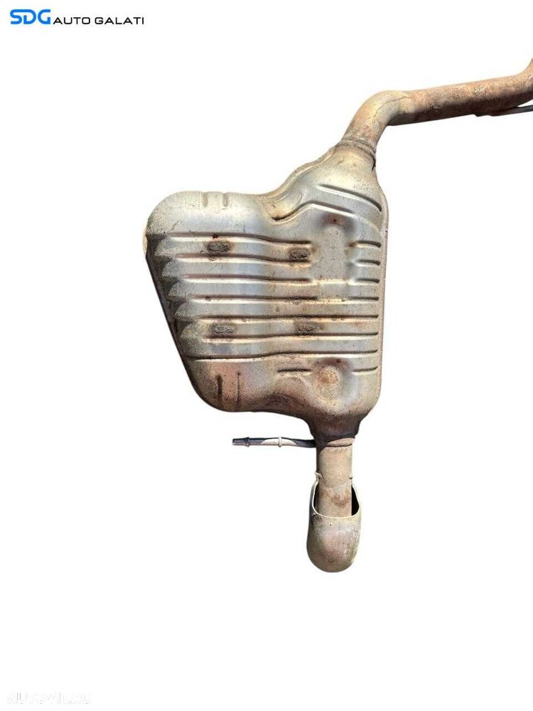 Ansamblu Complet Evacuare Toba Tobe Teava Esapament FInala Audi A6 C6 4F 3.0 Diesel 2004 - 2011 Cod 4F0253611AA 4F0253612AA [LC2175] - 6