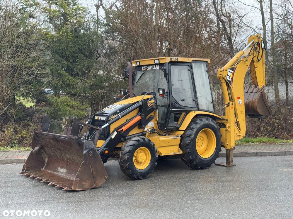 Caterpillar * Koparko Ładowarka * CAT 428 c * Caterpillar  * Stan Dobry - 1