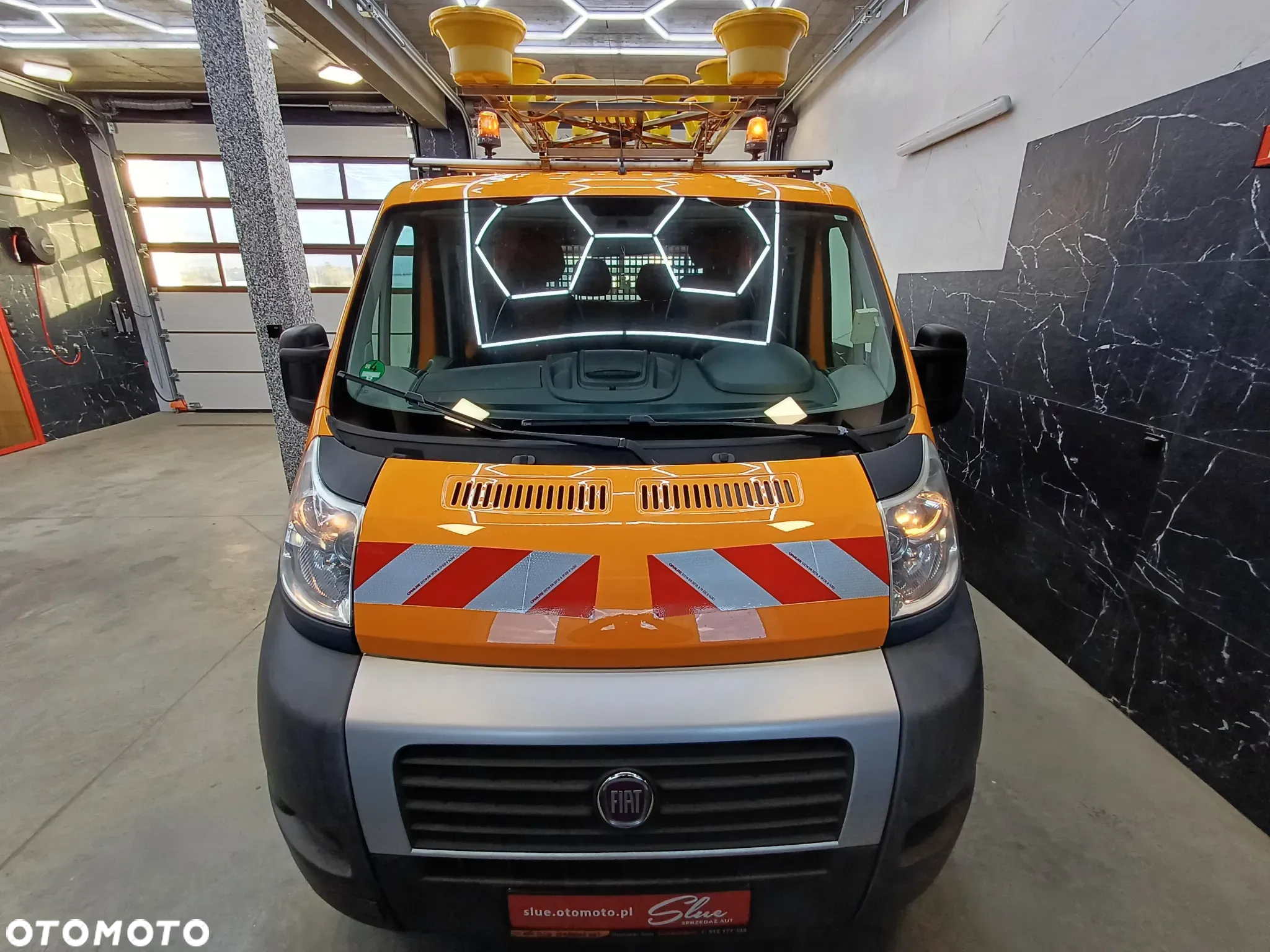 Fiat Ducato Doka Brygadówka Służba Drogowa 2.3 Diesel Sprowadzony Webasto Klimatyzacja - 7