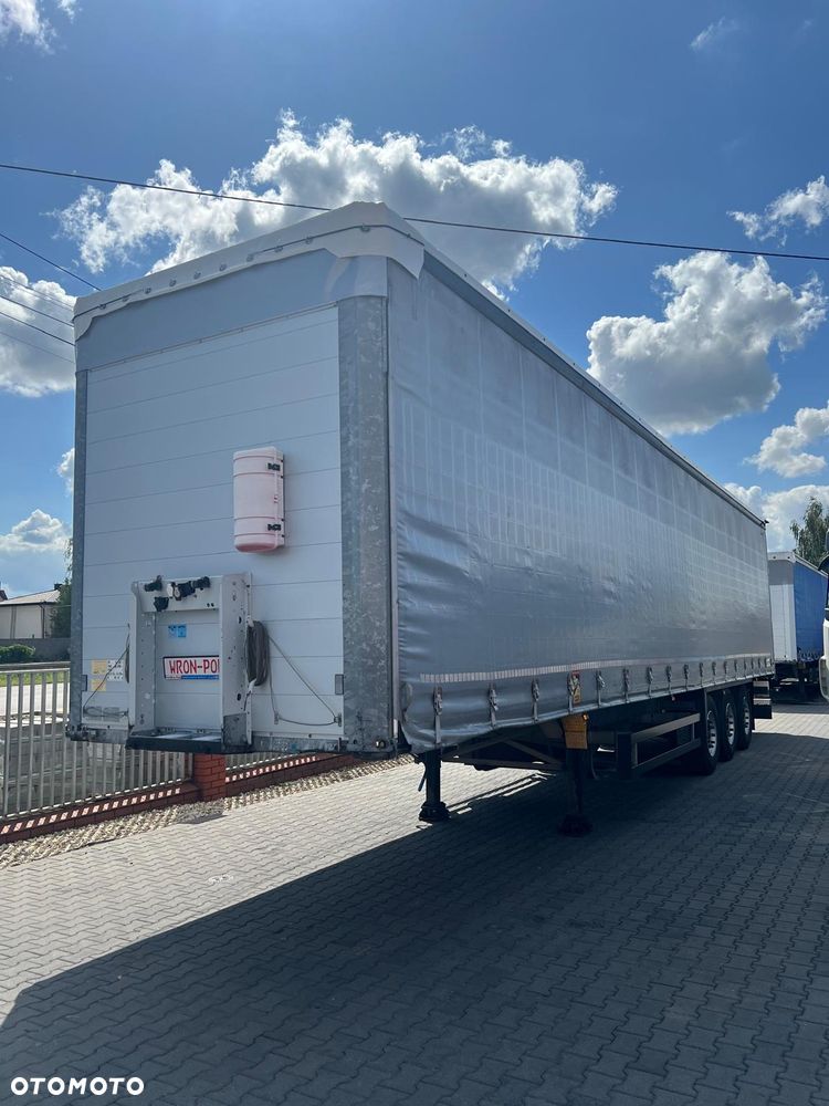 Schmitz Cargobull 2016 firanka wzmacniana plandeka mało używana bogato wyposażona wron-pol - 1