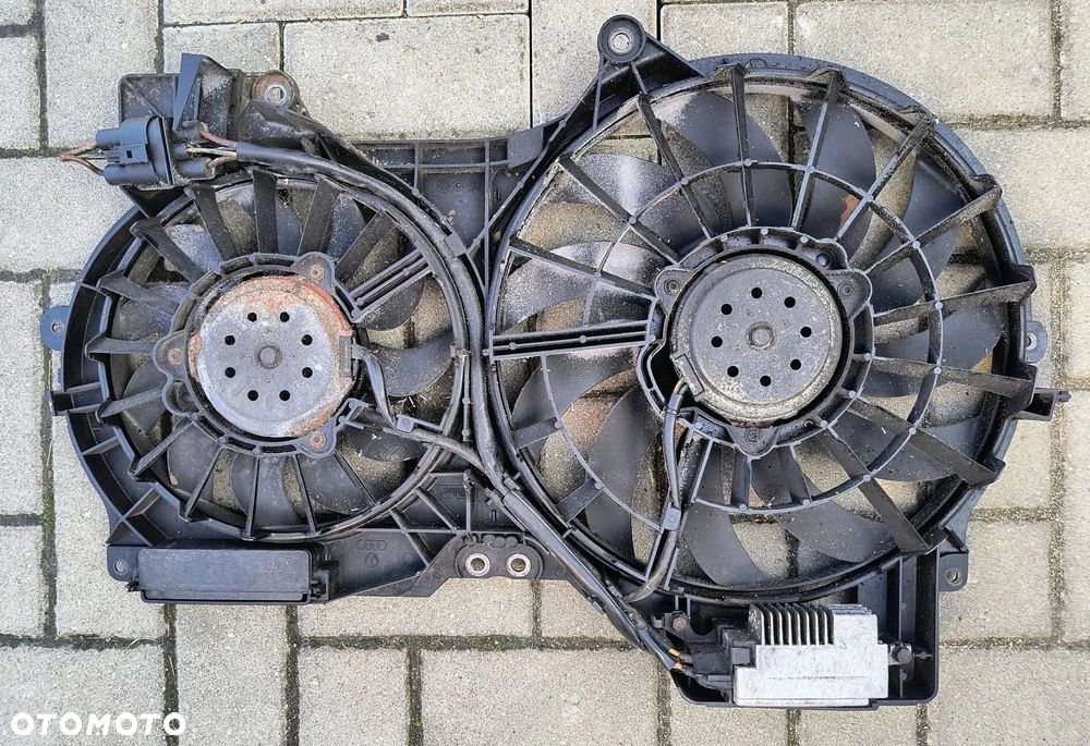 A6 C6 wentylator chłodnicy moduł 3,2FSI automat Audi - 1