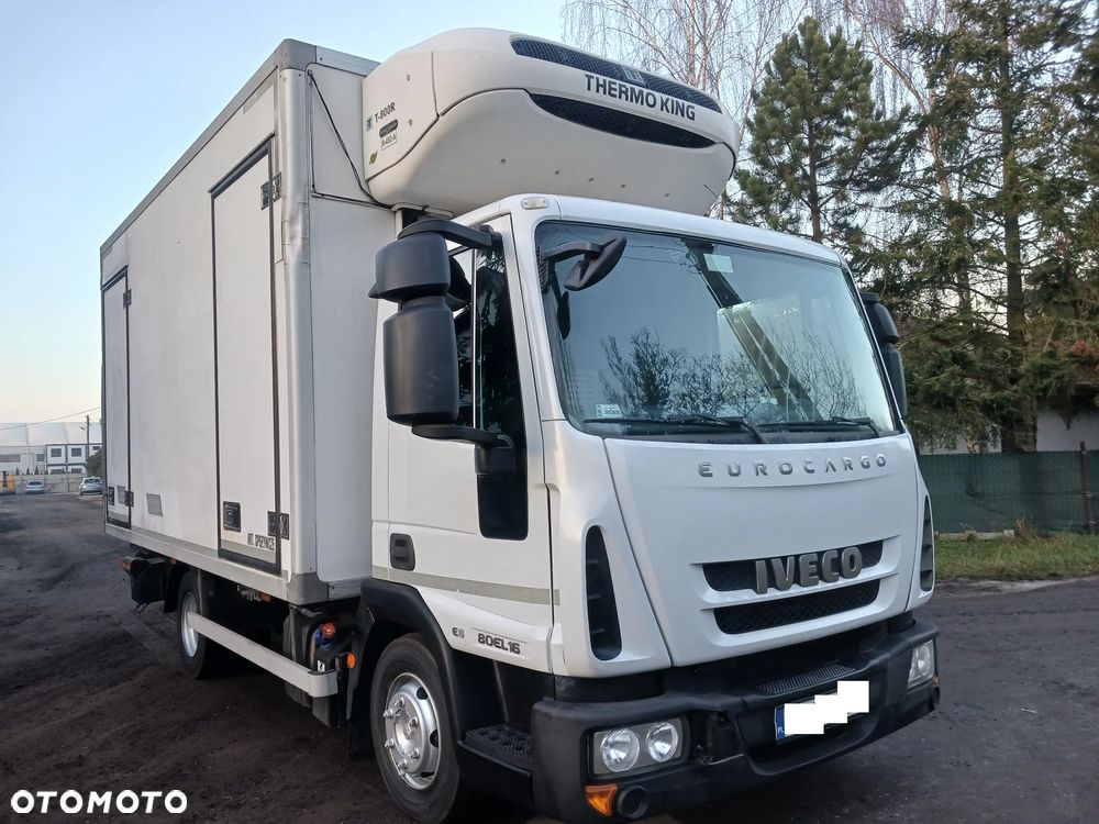Iveco EUROCARGO 80EL16 E6 2015r KLIMA SALON Izoterma Chłodnia Mroźnia agregat 230V Winda - 18