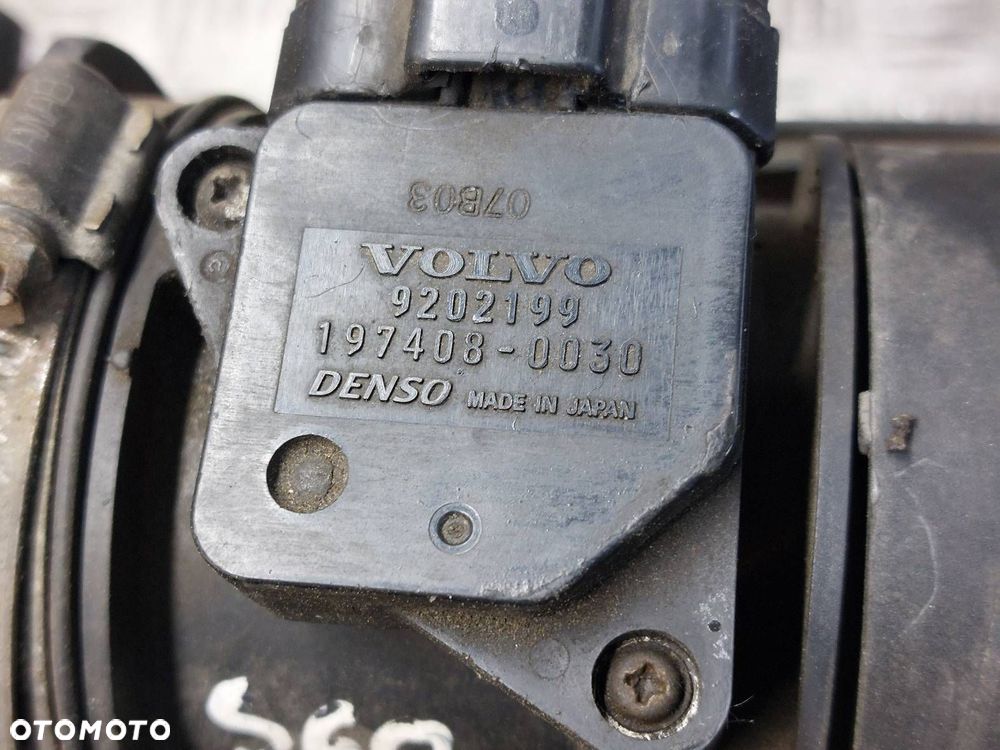 OBUDOWA FILTRA POWIETRZA PRZEPŁYWOMIERZ RURA DOLOT VOLVO S60 I 2.4 20V - 4