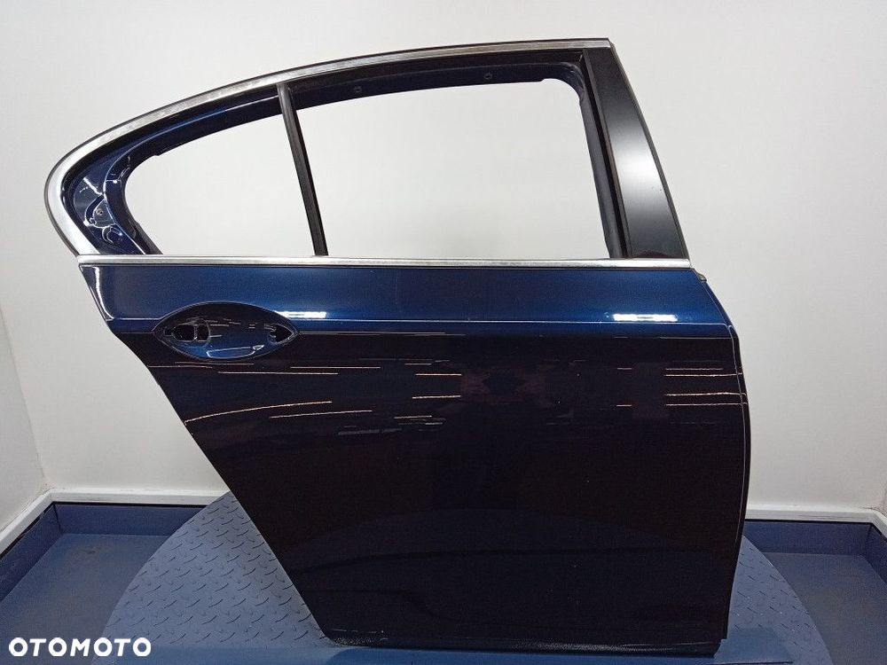 BMW 5 F10 SEDAN DRZWI TYŁ PRAWE TYLNE A89 IMPERIALBLAU - 1