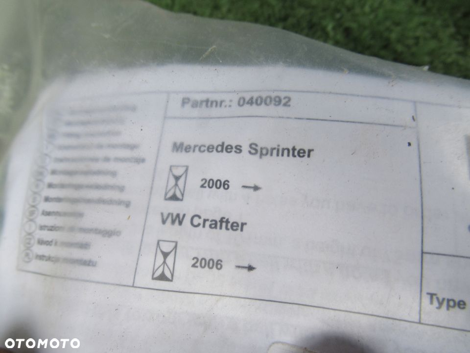 BELKA HAK HOLOWNICZY MERCEDES SPRINTER W906 2006- - 10