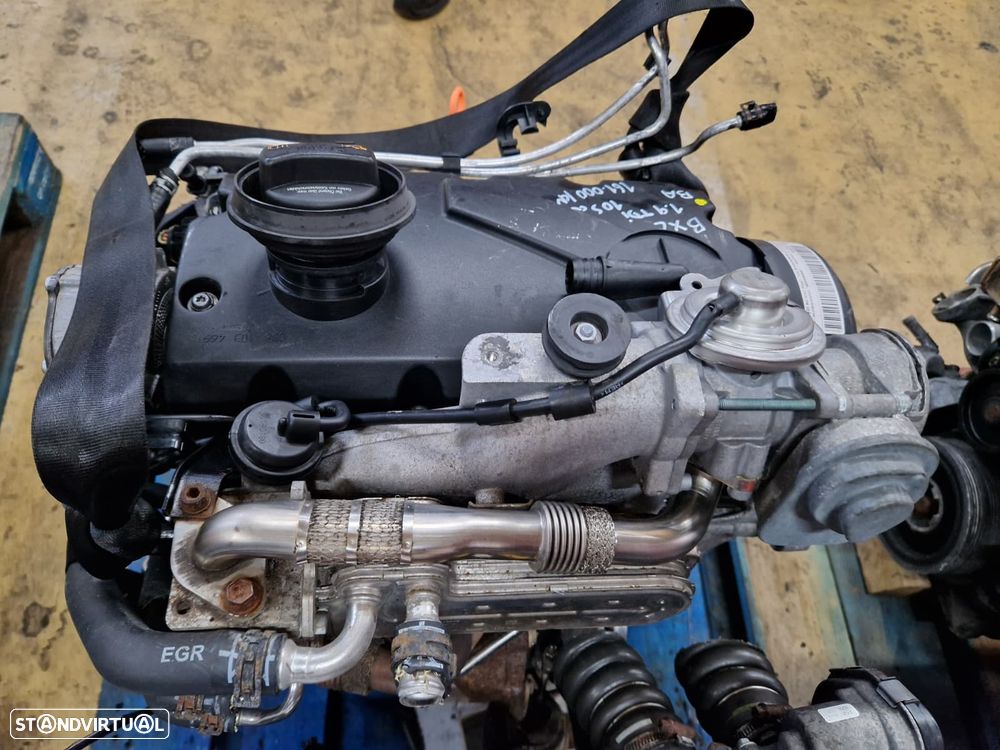 Motor usado BXE VW GOLF V 5 1.9 TDI 105CV SEAT LEON ALTEA SKODA OCTAVIA AUDI A3 TOURAN JETTA - 2