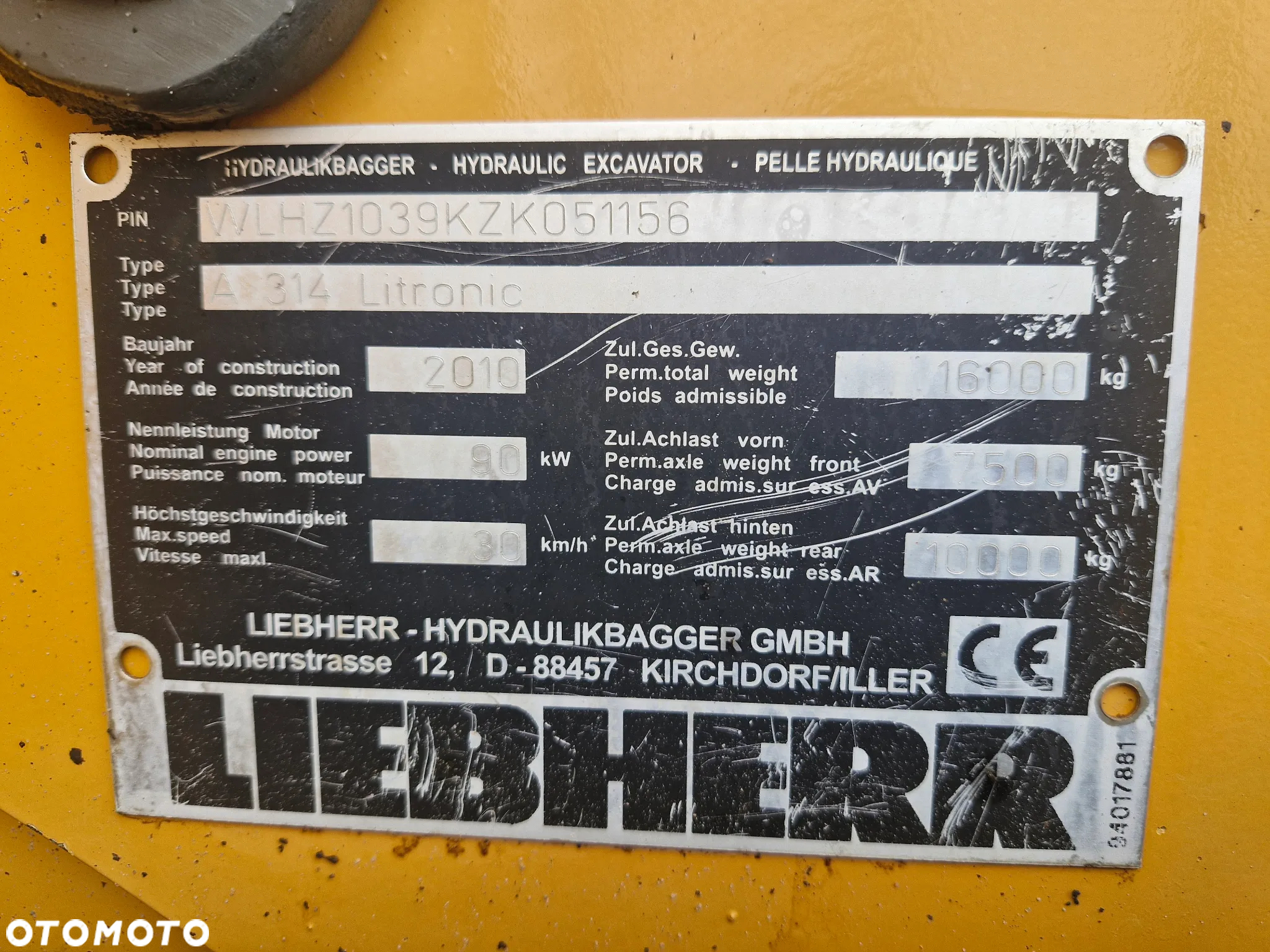 Liebherr 314 - 9