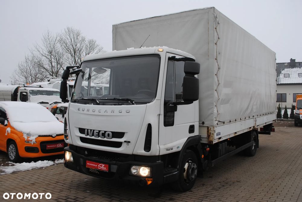 Iveco Eurocargo ML75E18 Plandeka Winda Sorensen Rok: 2009 - 2