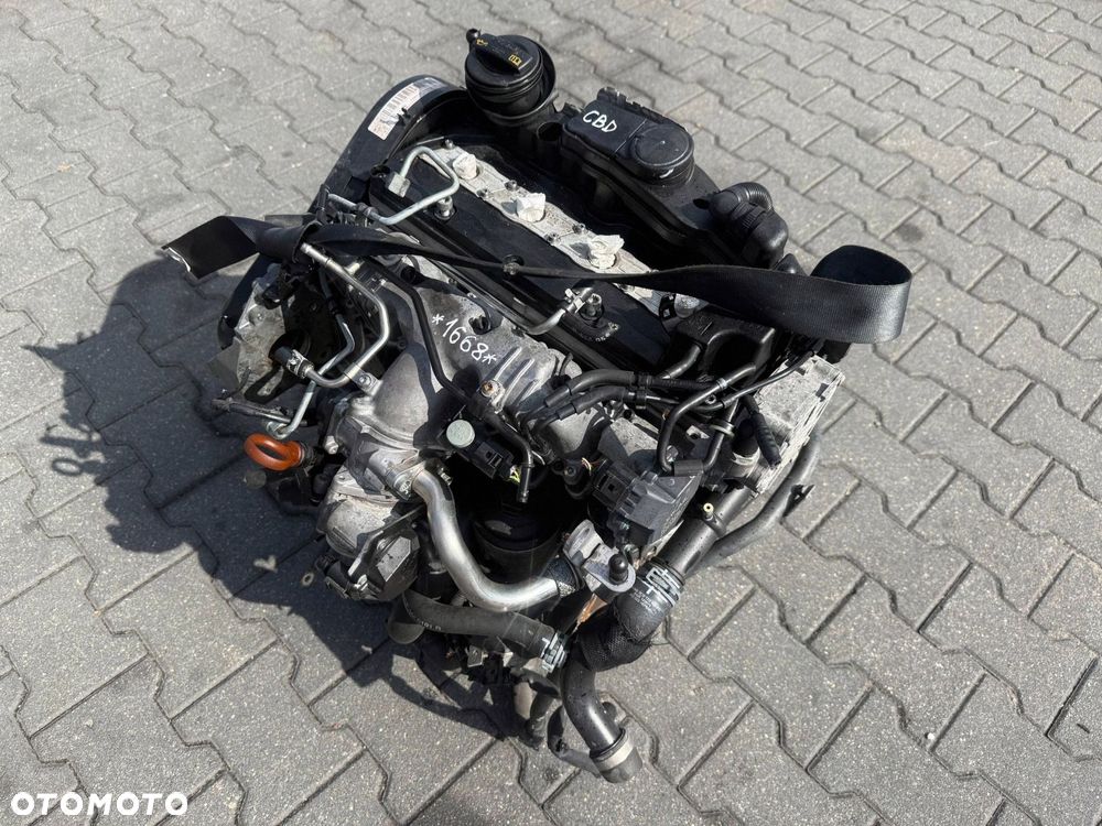 SILNIK 2.0 TDI CBD CBDC VW GOLF VI 2009 ALUMINIOWY KOLEKTOR - 4