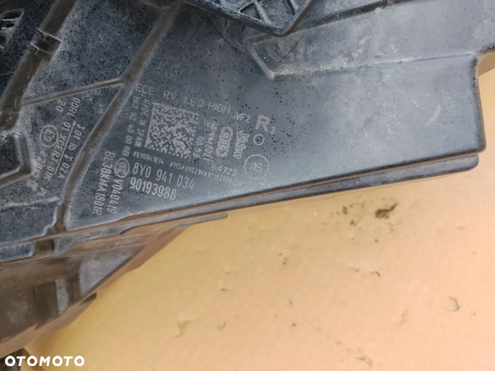 Lampa prawa Full Led Audi a3 8y Europa bdb stan - 4