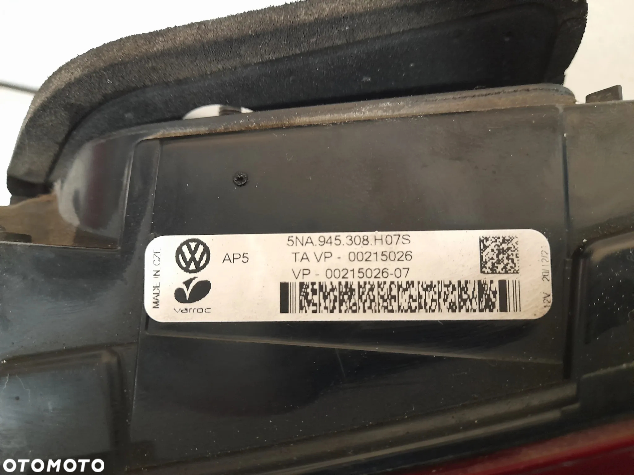 VW TIGUAN  II 2 LIFT LED LAMPA PRAWA TYLNA TYŁ 5NA945308H - 6