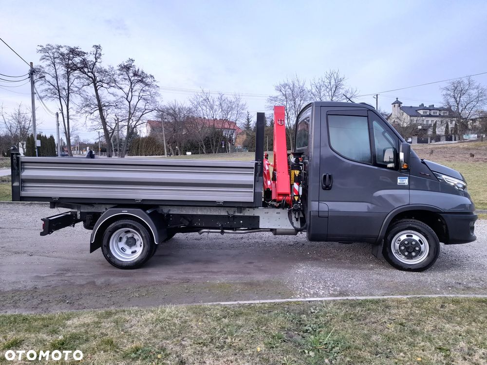 Iveco 50c16 50c18 dmc 3,5t silnik 3.0 HDS dzwig żuraw FASSI f40 WYWROTKA kiper skrzynia - NOWY- Polski salon - 8