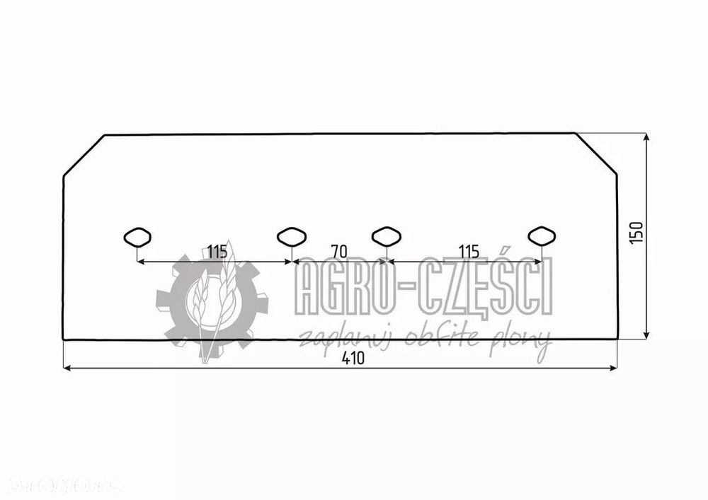 NAUD PŁOZA DŁUGA 03065101 iQ PARTS - 2
