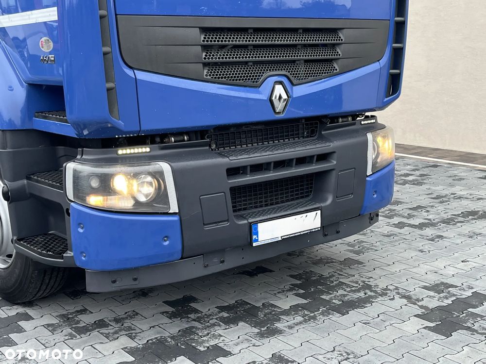 Renault ZESTAW- PREMIUM LANDER 460DXI / 6X4/ HDS HIAB 166 B-3 DUO- 12,5m / NOWE OPONY + PRZYCZEPA GNIOTPOL - 15