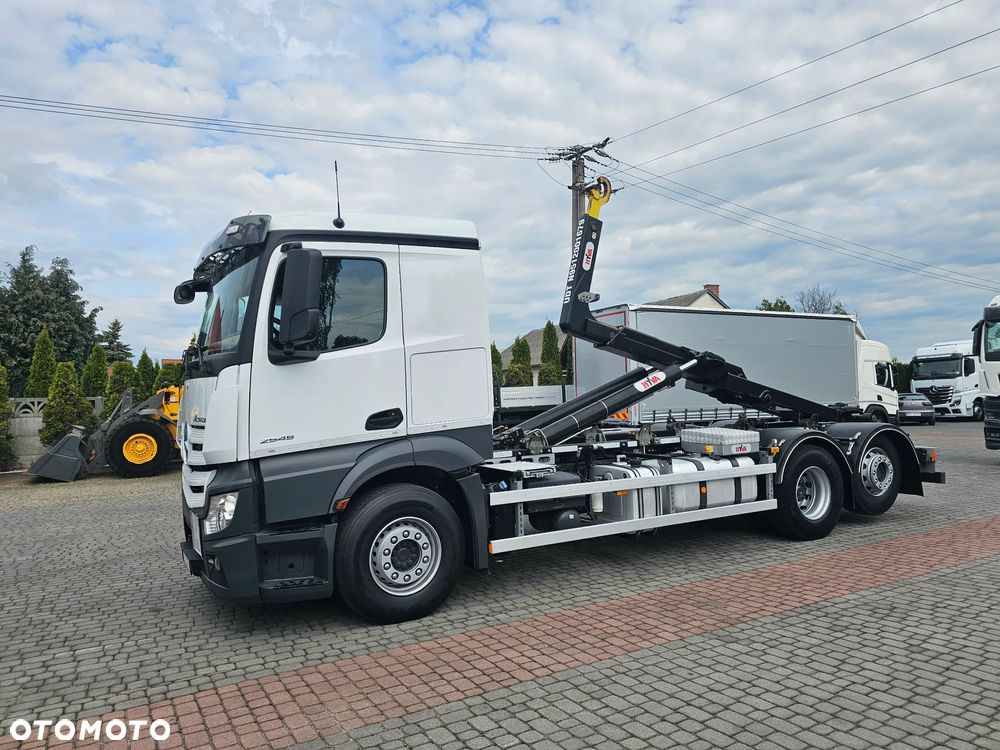 Mercedes-Benz ACTROS 2545 HAKOWIEC HYVA 22tony 6X2 Salon PL! - 22