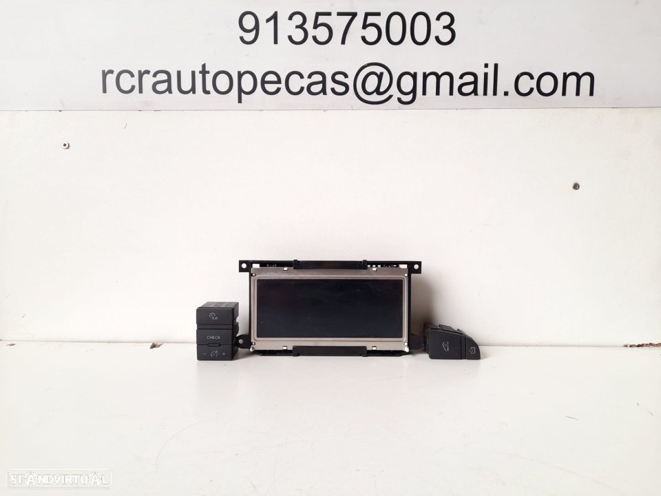 DISPLAY INFORMAÇÕES SIMENS VDO 4F0919603 A2C53080033 AUDI A6 C6 2.7 TDI - 1
