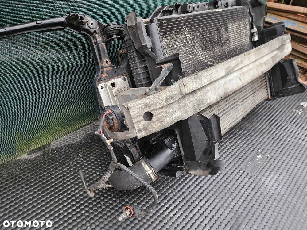 Pas Przedni Wzmocnienie Czołowe Belka Zderzaka Chłodnice Intercooler Wentylator 1.8 2.0 TFSI 2.0 TDI AUDI A4 B8 - 5