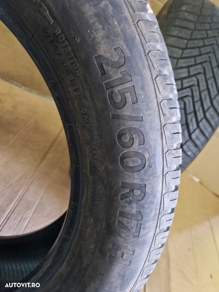 2 Continental R17 215/60/ All -Season anvelope Dot4120 - 6
