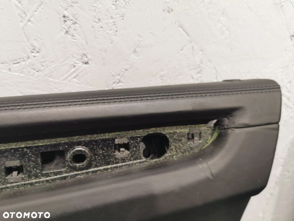 Porsche Macan 95B fotele kanapa tapicerki komplet czarna skóra - 16