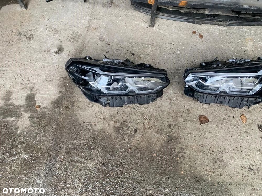 ZDERZAK MASKA LAMPA KOMPLETNY PRZÓD BMW X3 G01 LIFT LED - 6