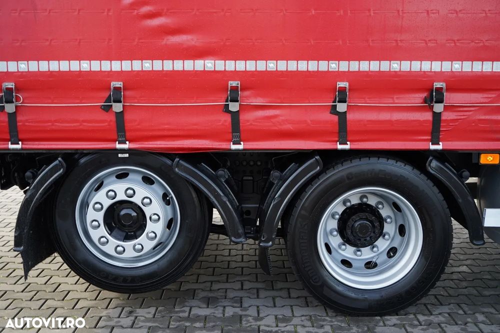 Volvo FH 460 / SOLOWKA / I-SAVE / I-PARK COOL / DIRECȚIE ȘI PUNTE RIDICABILĂ / WIELTON / CORTINĂ ARMATĂ - 20