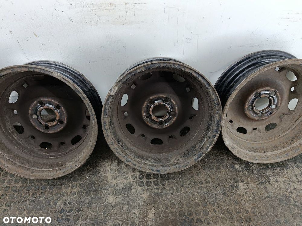 FELGI STALOWE KOMPLET 14 SKODA FABIA I KBA43815 - 12