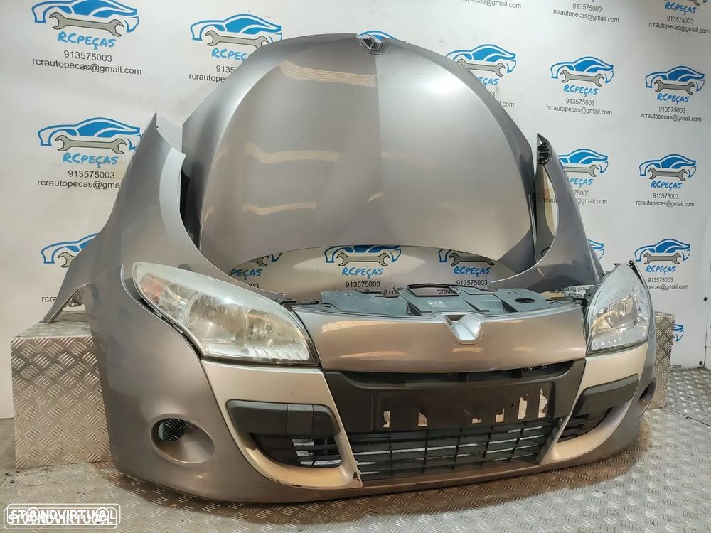 Frente completa Renault Megane 3 Coupe - Parachoques | Parachoque | Radiador | Radiadores | Guarda Lamas | Lama | Capot | Capo | Fibra | Reforço | Otica | Otica | Grelhas - 4