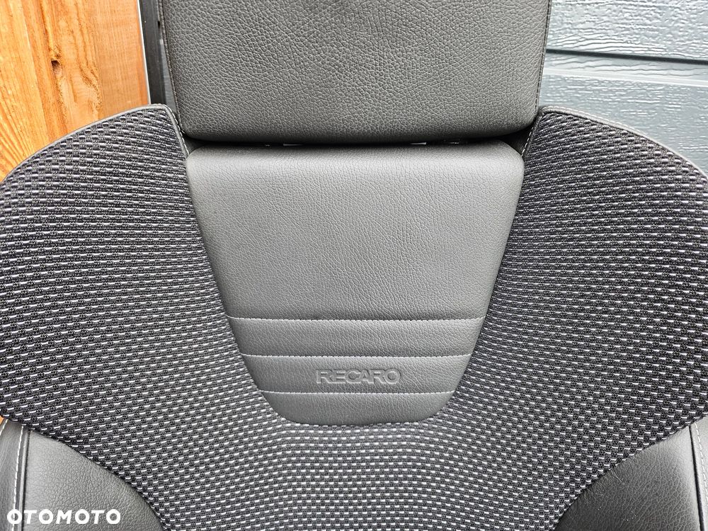 FOTELE TAPICERKA BOCZKI PÓŁSKÓRA RECARO OPEL MERIVA A OPC EUROPA LĘDŹWIA - 14