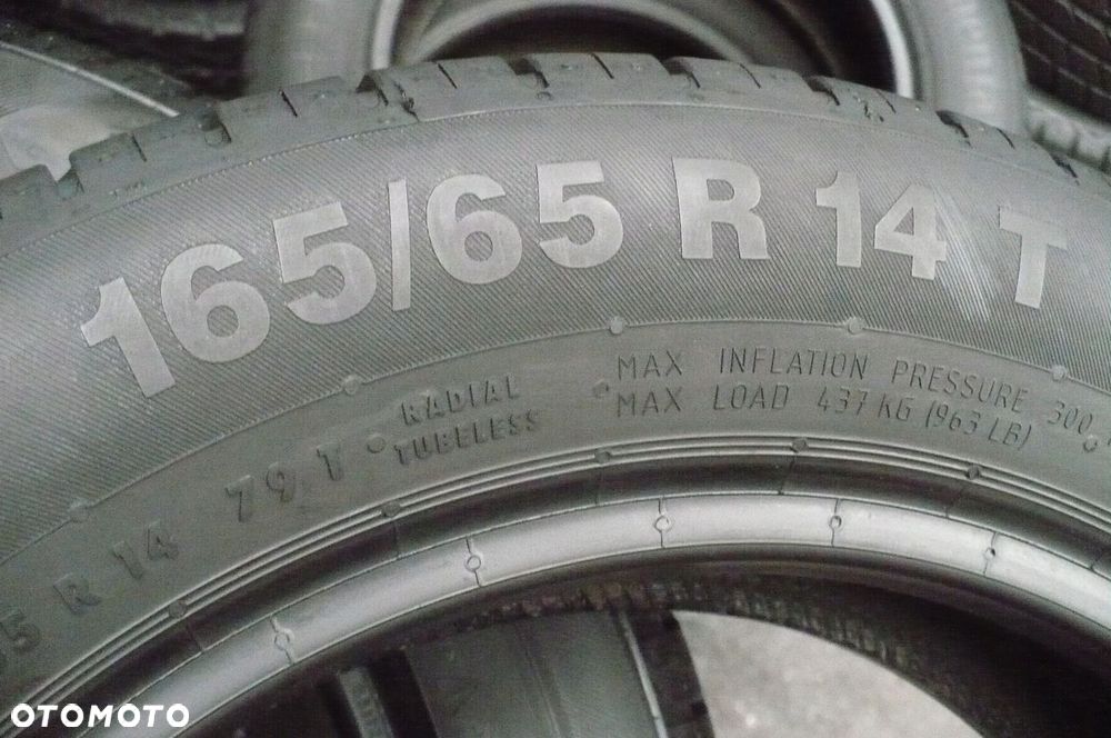 2x CONTINENTAL EcoContact 5 165/65R14 6,3mm 2023 - 2