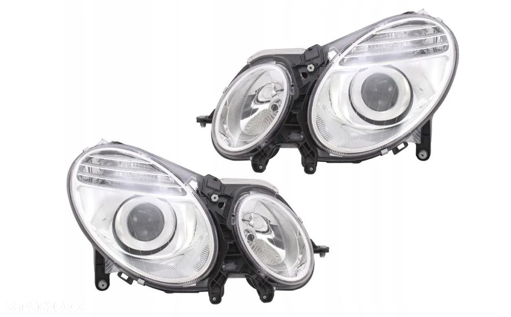 REFLEKTOR LAMPA PRZÓD PRZEDNIA LEWA PRAWA MERCEDES E-KLASSE W211 06-09 - 1