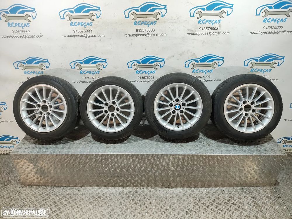 - Jantes 16" BMW Serie 5 - E39 - ORIGINAIS - 7J | ET20 | 5x120 - 16 Polegadas | 36111095441 | 1095441 | Jante | 5 x 120 | 205 55 16 | Pneus - 12
