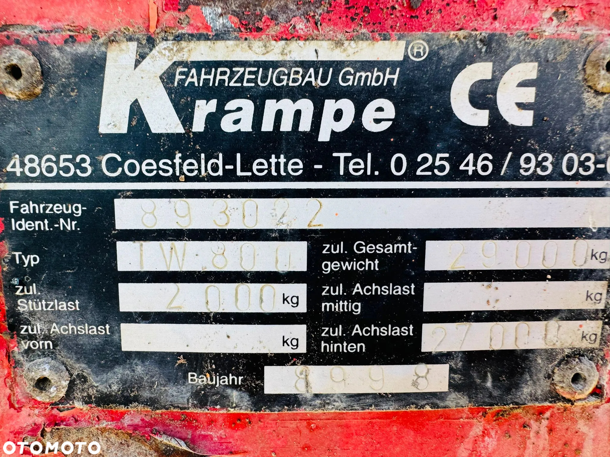 Inny Krampe TW800 - 10
