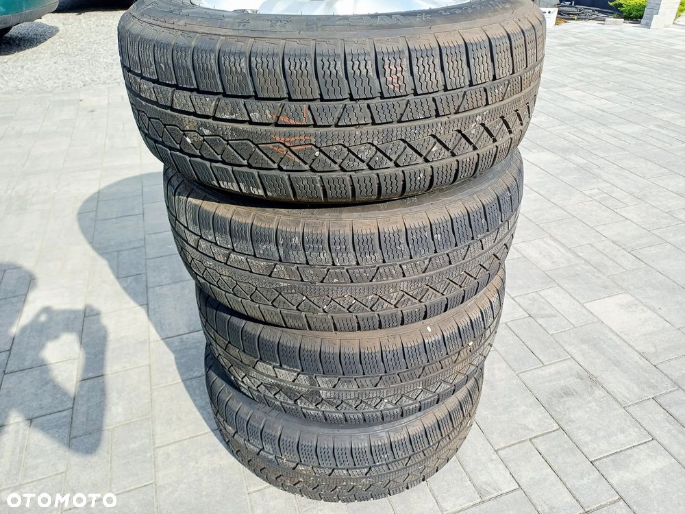 FELGI Z OPONAMI KOŁA ALUMINIOWE MERCEDES ML W163 R17 5X112 ET52 66,6 mm A1634013902 OPONY PETLAS EXPLERO 225/65 R17 2023r ZIMA NR26 - 15