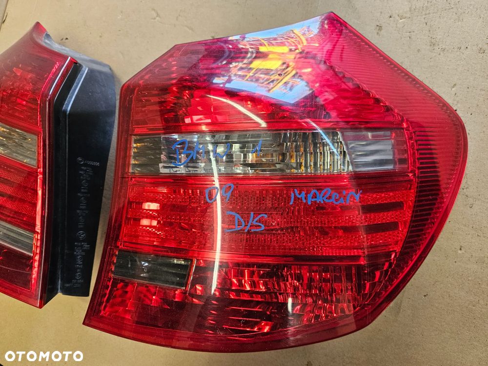 BMW 1 I E81 E87 lampa tył tylna  prawa lewa - 1