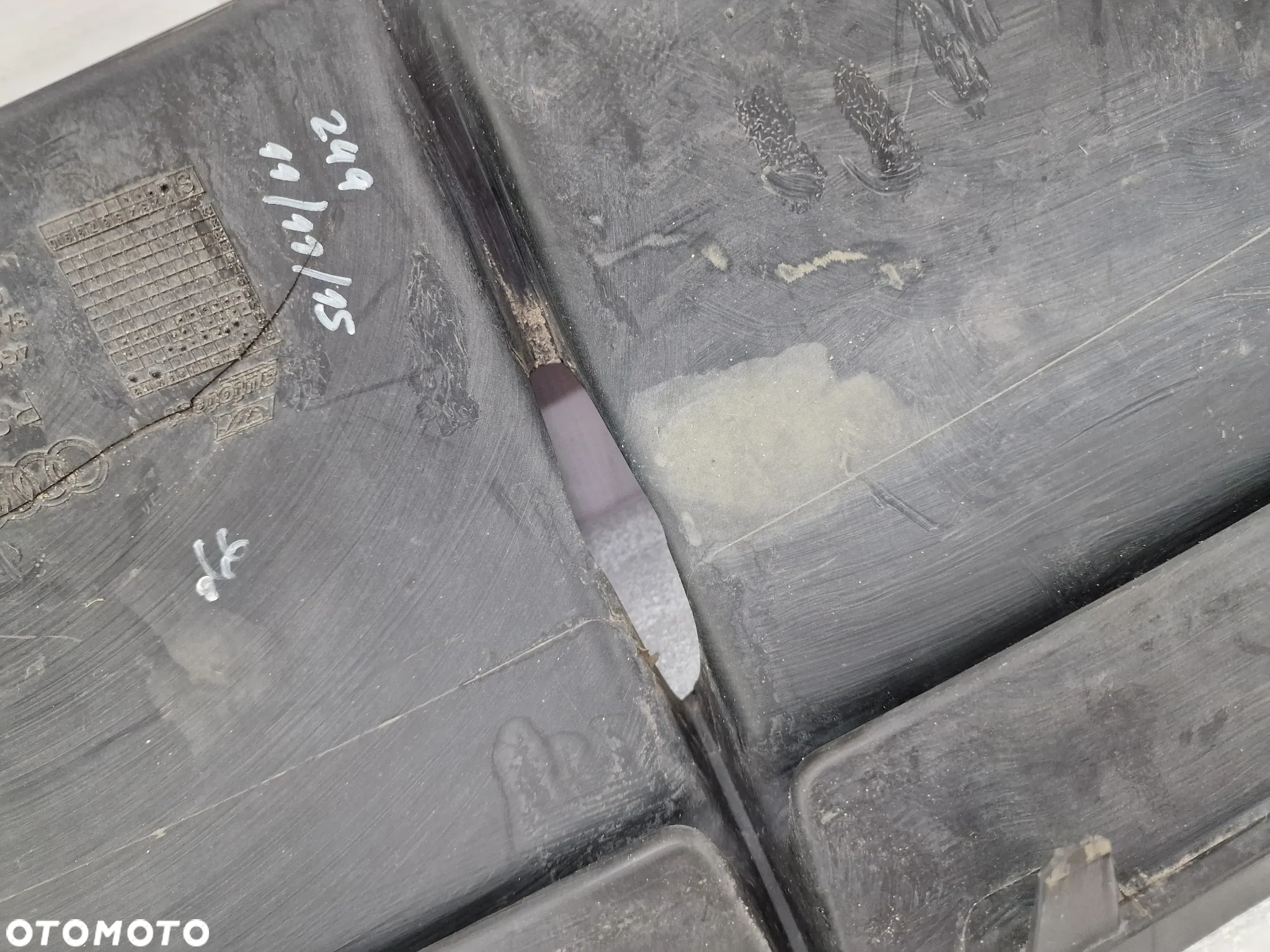 AUDI A6 4G0 / 4G9 C7 RS6 12- DYFUZOR / SPOJLER ZDERZAKA TYLNEGO TYLNIEGO TYŁ , NR 4G9807514B , NR AUKCJI DT636 - 18