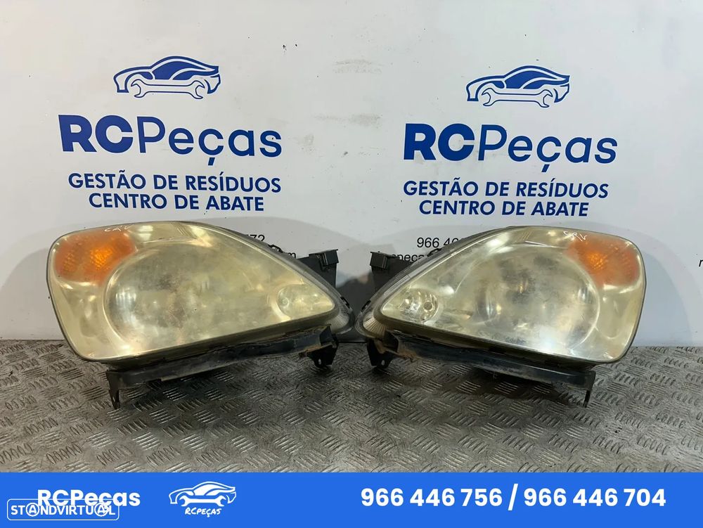 .Oticas Farol Frente Frontal Esquerda Direita Original Honda CR-V II 2 Mk2 Fase 1 2001 a 2004