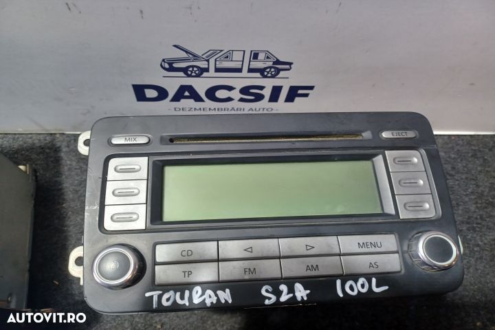 Radio cd 1K0035186R Volkswagen VW Touran 1 [facelift] [2006 - 2010] M - 2
