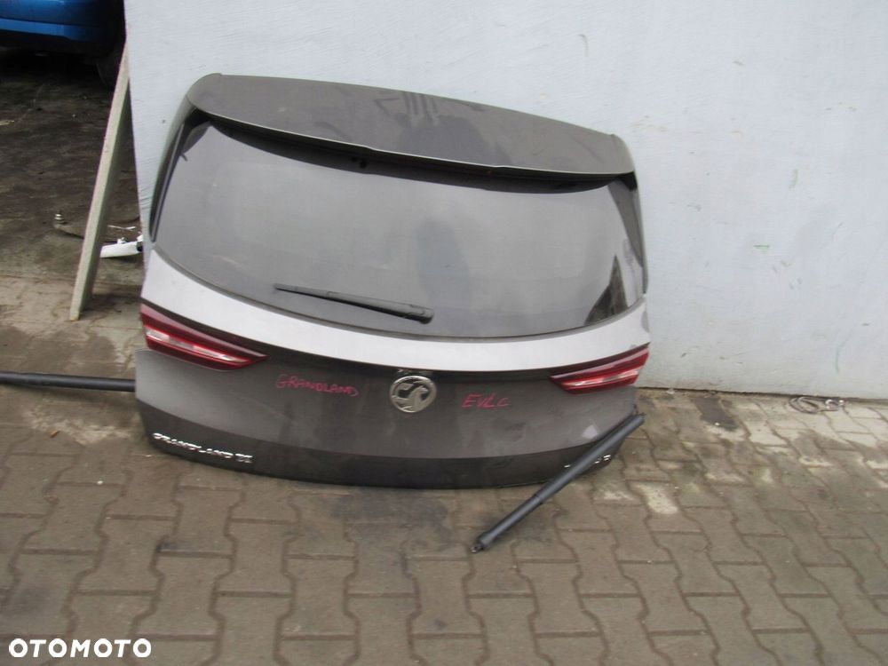 KLAPA BAGAŻNIKA Opel GRANDLAND X 2017 TYŁ EVLC - 1