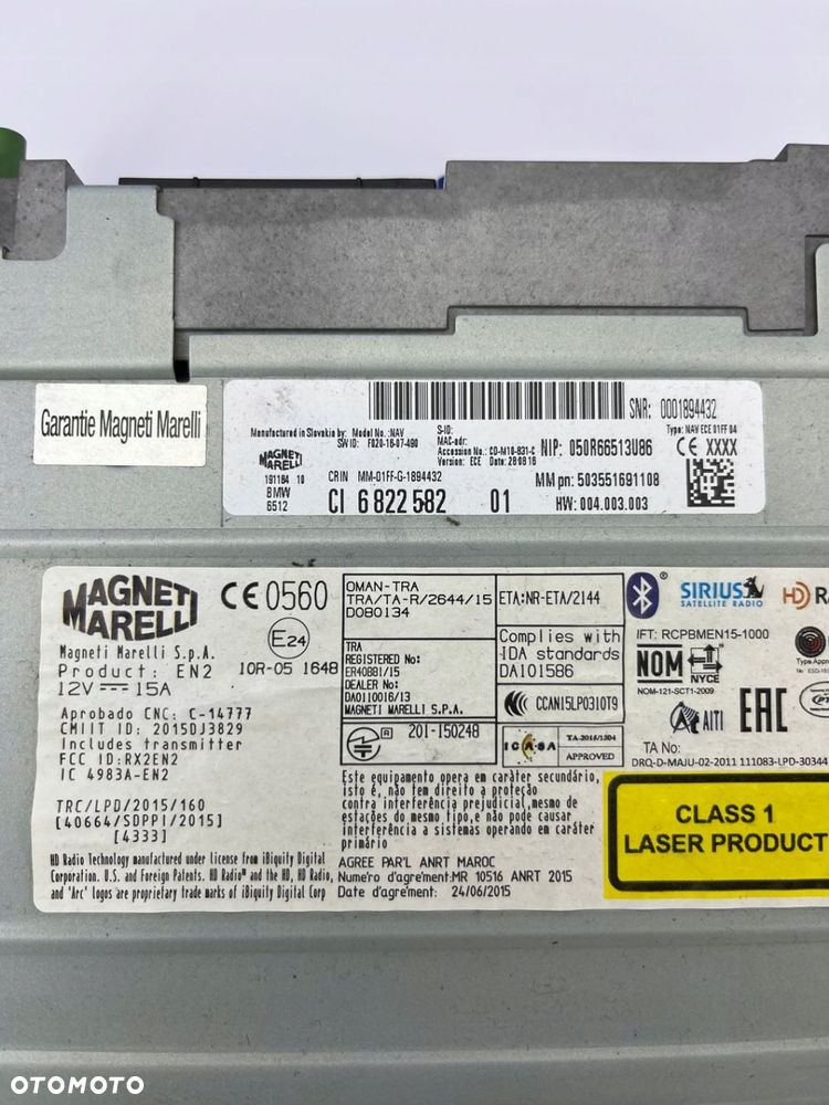 RADIO NAWIGACJA BMW F20 F21 F22 F30 F31 F32 F33 F34 F36 6822582 - 3