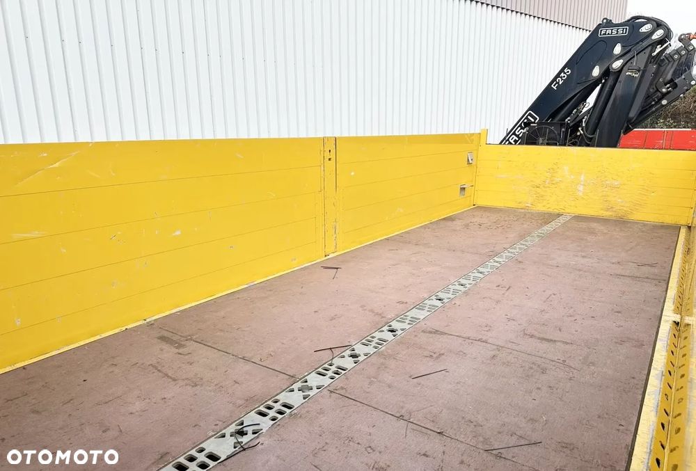 MAN TGS 26.430 6x2 OŚ SKRĘTNA HDS dzwig żuraw FASSI 235 SKŁĄDANY w ''Z'' -RADIO- 5i6 funkacja DODATKOWA,  Skrzynia 650x250cm jak NOWY!!! - 11