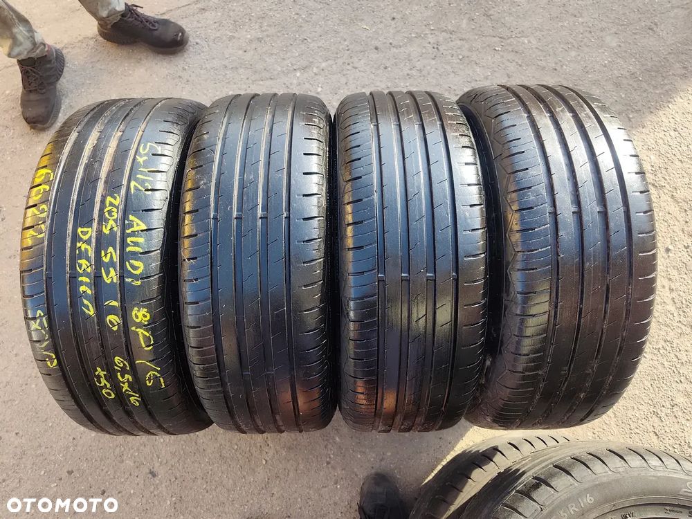 5x112 Alufelgi Felgi Aluminiowe Oryginalne 16 Koła Letnie Lato AUDI A3 8P 8P0 A4 B5 B6 A6 C5 VW SEAT SKODA 6,5mm 22r. Legnica ALU-RAD 205/55 - 16