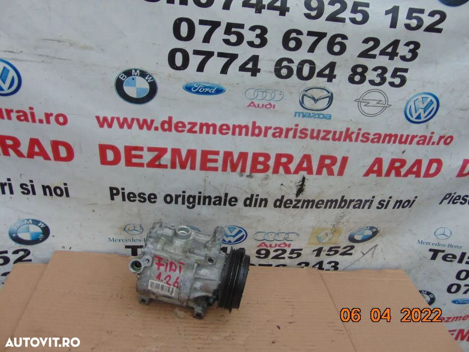 Compresor clima Fiat 500 1.2 benzina 1.4 500c 500x abarth alfa romeo g - 3