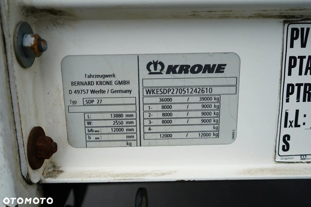 Krone FIRANKA / MULTI LOCK / WINDA - 11